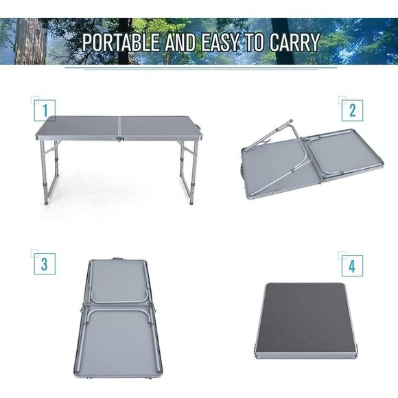 ALPHA CAMP Folding Camping Tent for Family - Picture 2 of 7